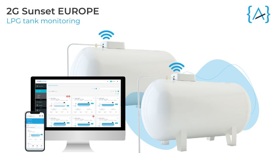 2G-Sunset-Europe-LPG-tank-monitoring-fourdata-iot-sensors