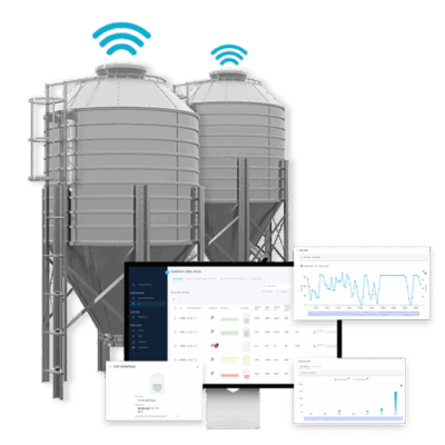IoT management platform for smart objects visuel PWA four data