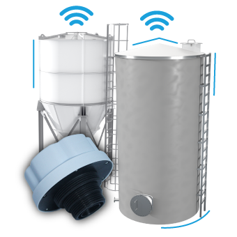 Integration-facile-dans-votre-ecosysteme-industriel Capteur de niveau pour silo - Intégration facile dans votre écosystème actuel