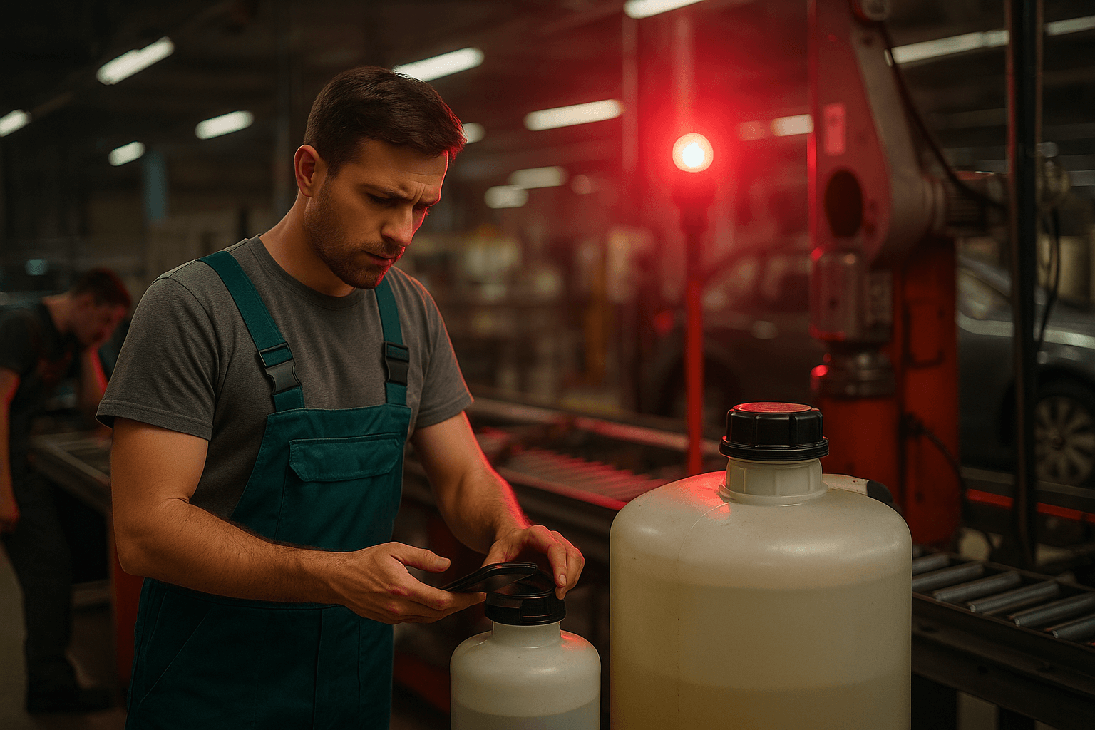 Rupture lubrifiants smart monitoring iot
