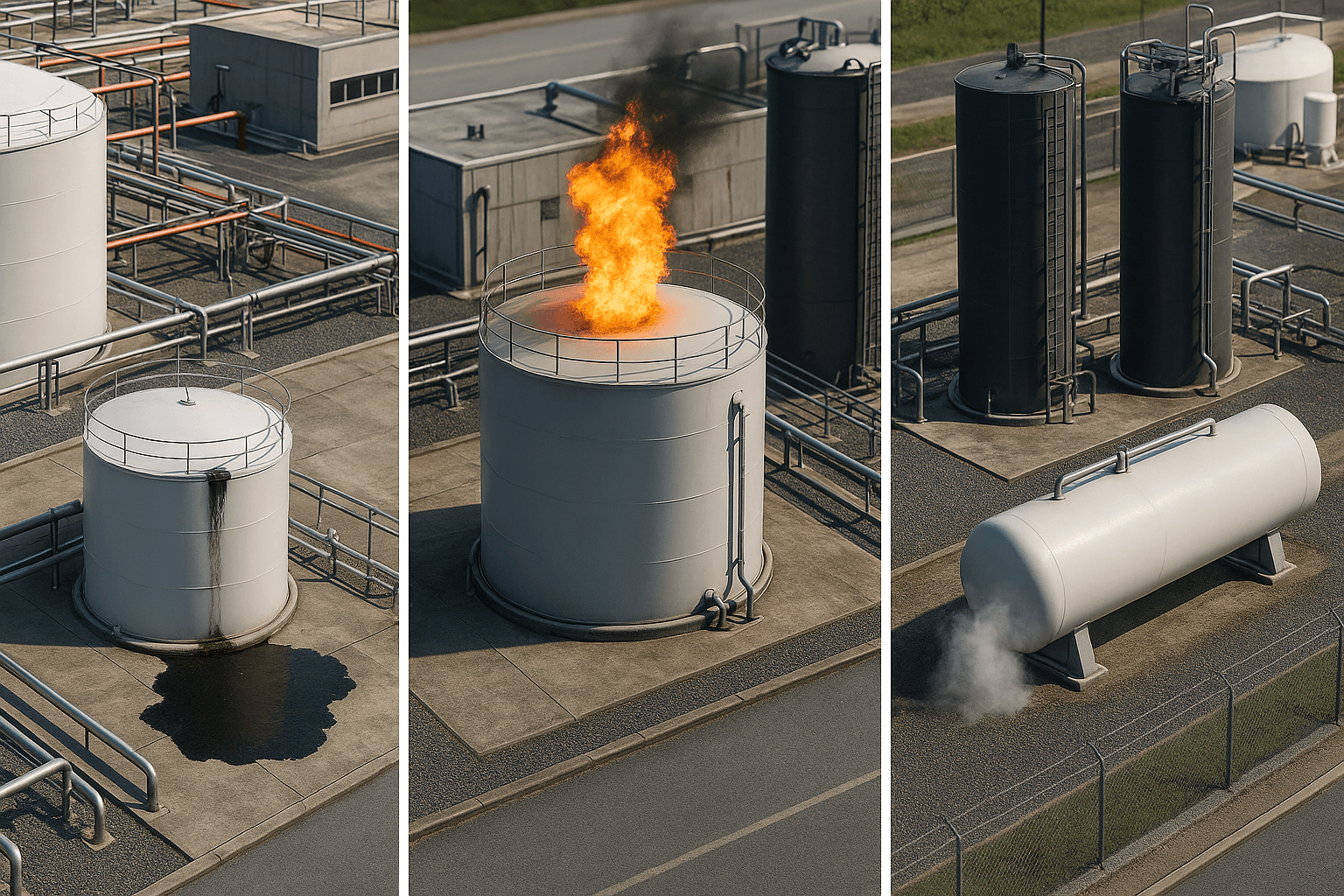 risque mauvaise gestion site icpe seveso incendie fuite etc