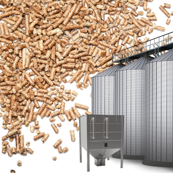 capteur connecté pour silo de pellet four data
