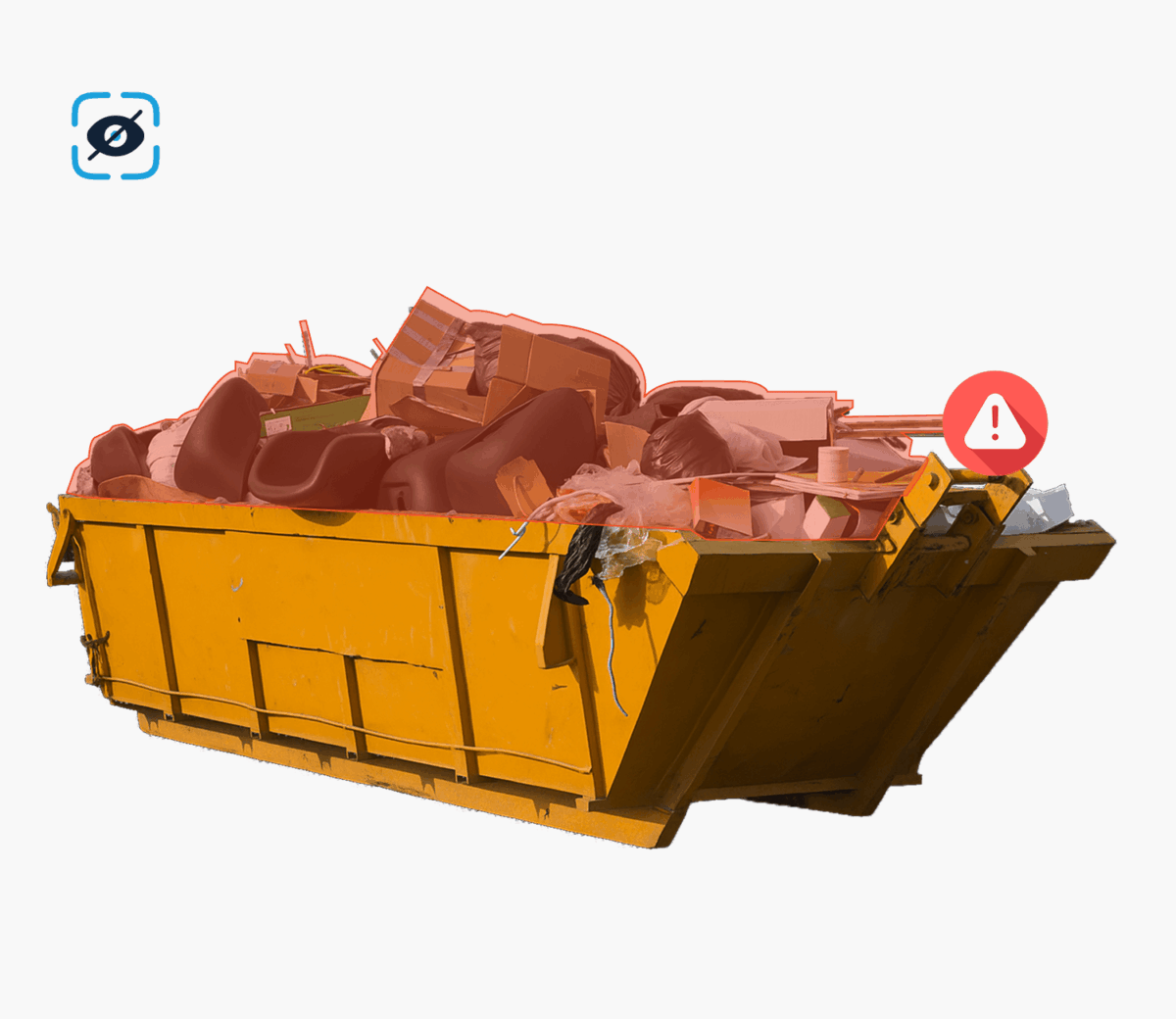 Unbeaufsichtigter Container