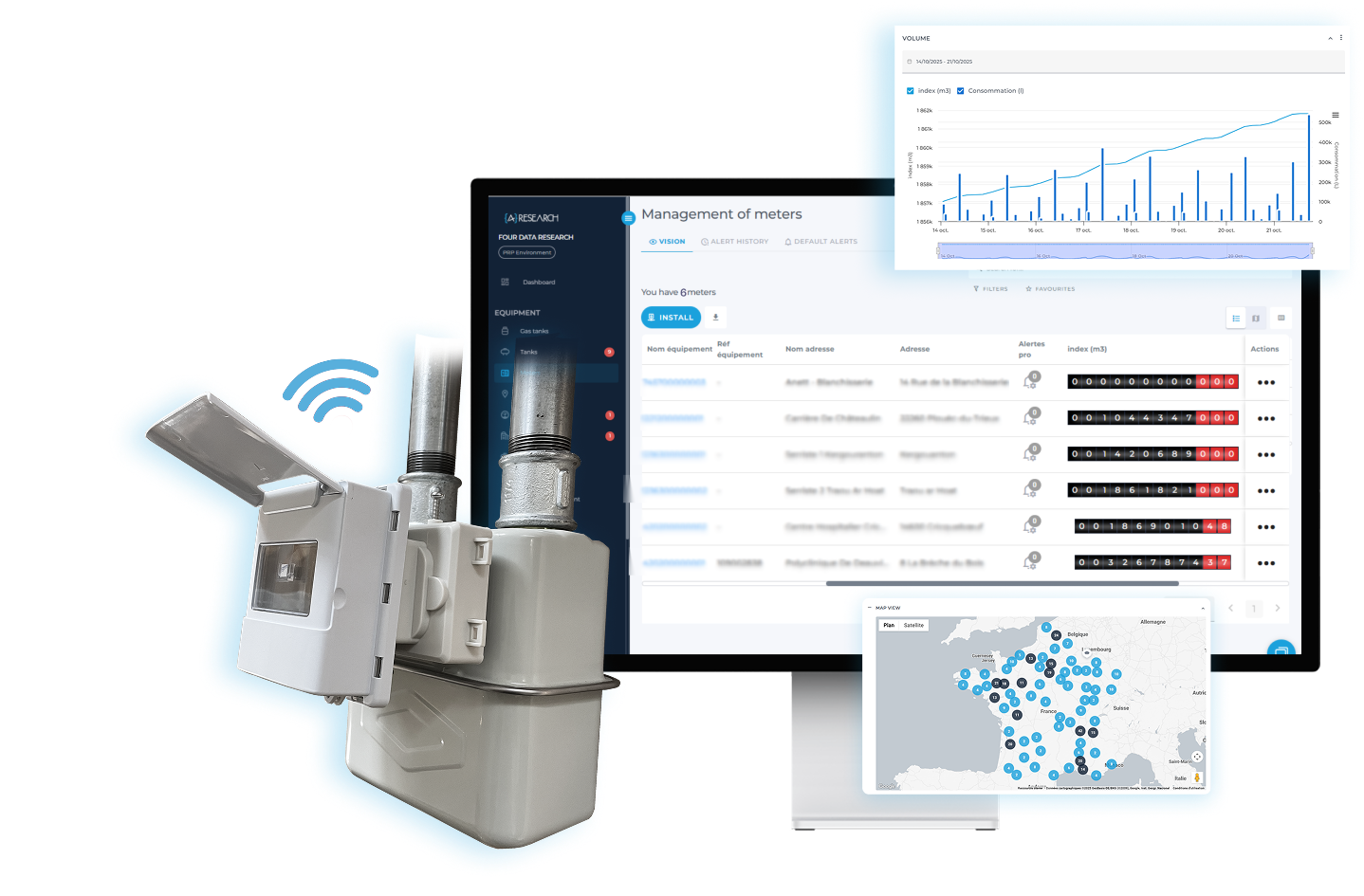 ocr monitoring solution four data