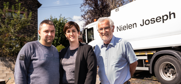 testimonial nielen joseph verbundener öltank und verbundener Gastank durch four data solution belgium